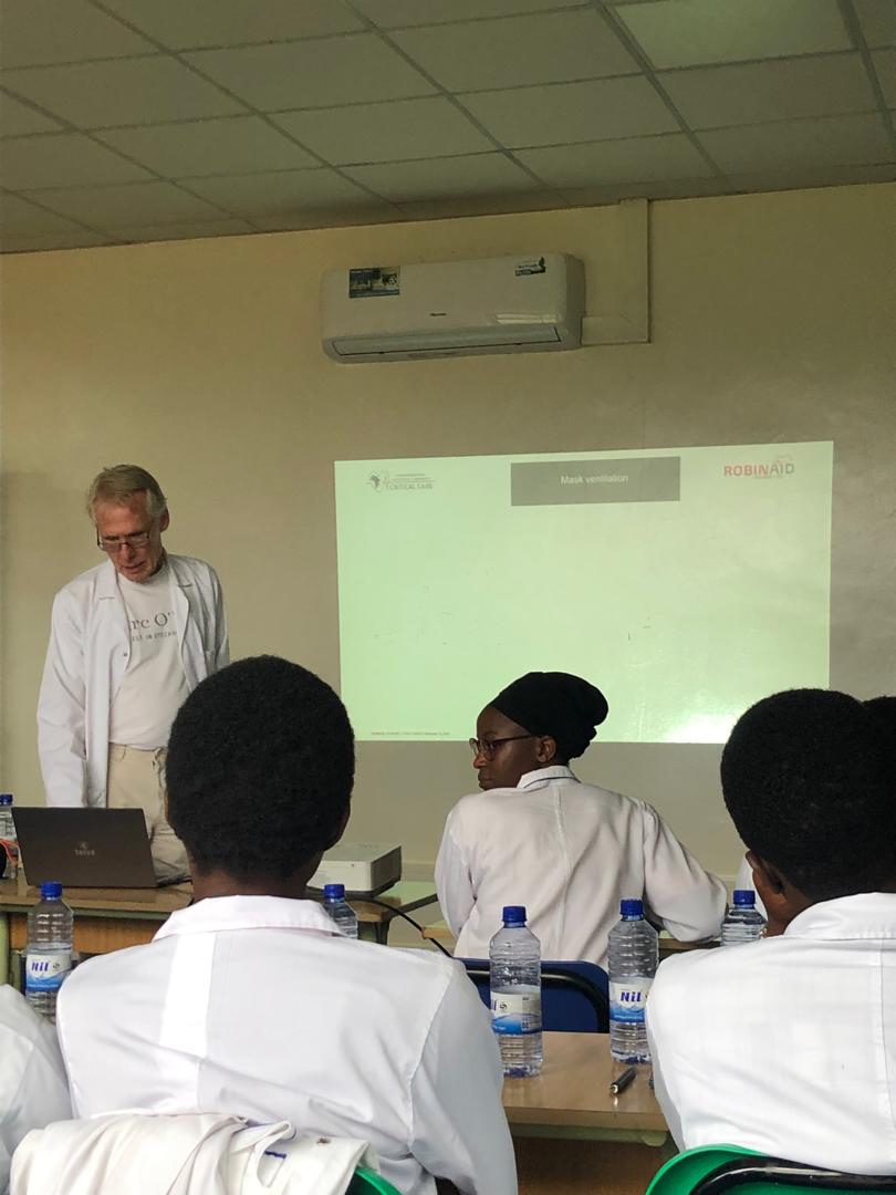 EHHI students in a practical training session